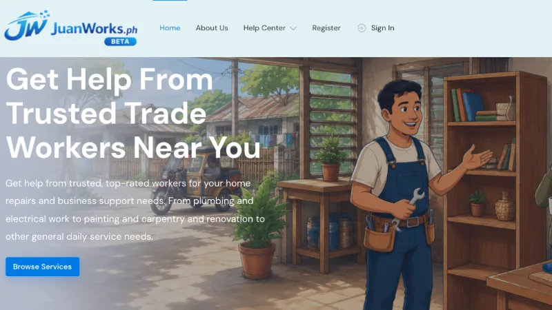 JuanWorks website